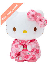 The legendary Hello Kitty appears in many forms and never disappoints. Presented here as a high quality plushie, Hello Kitty’s traditional Japanese style cherry blossom kimono and matching sakura bow will charm owners for years to come.
Sanrio collectors, grab this special Pink Cherry Blossom Kimono Hello Kitty Plushie while supplies last!